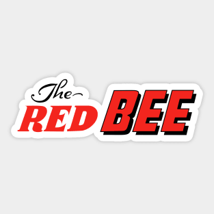 The Red Bee Sticker